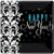 Elegant New Year's Eve Holiday Black Cocktail Party 10" Square Banquet Plates