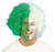 Supporters Wig Afro Clown School Spirit Halloween Costume Accessory 2 COLORS