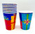 Birthday Bright Colors Balloons Cake Adult Theme Party 9 oz. Paper Cups