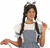 Country Girl Wig Dorothy Brown Pigtails Fancy Dress Halloween Costume Accessory