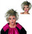 Unisex Lead Singer Wig Tina Turner 80's Fancy Dress Halloween Costume Accessory