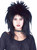 Sorceress Wig Punk 80's Spiked Fancy Dress Up Halloween Adult Costume Accessory