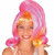 Cherry Blossom Wig Strawberry Shortcake Fancy Dress Halloween Costume Accessory