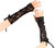 Goth Glovelettes Black Gloves Fancy Dress Halloween Costume Accessory 2 STYLES