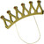 Royal King Crown Medieval Fancy Dress Halloween Adult Costume Accessory 2 COLORS