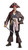 Captain Jack Sparrow Pirates Caribbean Fancy Dress Up Halloween Deluxe Costume