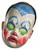 Clown Doll Face Mask Plastic Scary Fancy Dress Up Halloween Costume Accessory