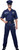 Police Officer Cop Blue Career Hero Fancy Dress Up Halloween Adult Costume