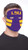 LSU Tigers Plastic Mask NCAA College Sports Party Favor Adult Costume Accessory