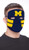 Michigan Wolverines Plastic Mask NCAA Sports Party Favor Costume Accessory