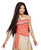 Moana Wig Disney Hawaiian Fancy Dress Up Halloween Adult Costume Accessory