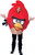 Red Bird Angry Birds Video Game Fancy Dress Up Halloween Adult Costume