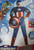 Captain America Muscle Marvel Avengers Fancy Dress Up Halloween Child Costume