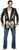 Bones Blazer Black Jacket Skeleton Fancy Dress Up Halloween Party Adult Costume
