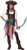 Boho Pirate Girl Caribbean Wench Captain Fancy Dress Up Halloween Child Costume