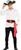 Pirate Shirt Ivory Caribbean Suit Yourself Fancy Dress Halloween Adult Costume