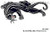 Black Panther Temporary Tattoo Makeup Fancy Dress Up Halloween Costume Accessory