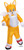 Tails Inflatable Sonic Hedgehog 3 Movie Fancy Dress Up Halloween Child Costume