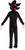 Shadow Deluxe Sonic Hedgehog 3 Movie Fancy Dress Up Halloween Child Costume