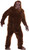 Deluxe Big Foot Sasquatch Brown Animal Fancy Dress Up Halloween Adult Costume