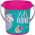 Sloth Animal Jungle Cute Kids Birthday Party Favor Container Plastic Bucket