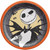 Pumpkin King Nightmare Before Christmas Halloween Party 10" Paper Dinner Plates