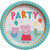 Peppa Pig Confetti Nick Jr Cartoon Kids Birthday Party 9" Paper Dinner Plates