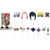 Naruto Manga Anime Kids Birthday Party Decoration Scene Setters w/Photo Props