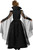 Vampire Queen Countess Gothic Girl Black Fancy Dress Up Halloween Child Costume