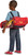 Lightning McQueen Pop Out Disney Cars Fancy Dress Up Halloween Child Costume