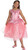 Glinda Pink Dress Adaptive Wicked Movie Fancy Dress Up Halloween Child Costume