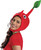 Red Pikmin Headpiece Nintendo Fancy Dress Up Halloween Child Costume Accessory