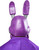 Bonnie Latex Mask Five Nights Freddy's Fancy Dress Halloween Costume Accessory