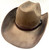 Dark Brown Cowboy Hat Western Fancy Dress Up Halloween Adult Costume Accessory