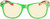 Neon Glasses 80's Retro Rave Fancy Dress Up Halloween Adult Costume Accessory