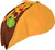 Taco Hat Mexican Food Funny Fancy Dress Up Halloween Adult Costume Accessory