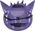 Gengar Light-Up Plastic Mask Pokemon Fancy Dress Up Halloween Costume Accessory