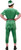 Joyful Elf Man Christmas Santa's Helper Fancy Dress Up Halloween Adult Costume
