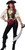 Renaissance Pirate Beauty Caribbean Wench Fancy Dress Up Halloween Adult Costume