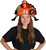 Touchdown Turkey Hat Thanksgiving Fancy Dress Halloween Adult Costume Accessory