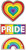 Rainbow Gay Pride Love is Love Birthday Theme Party Favor Button Lapel Pins