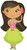Hula Dancer Summer Luau Theme Party Decoration 35" SuperShape Mylar Balloon