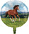 Horse & Pony Western Farm Animal Birthday Party Decoration 18" Mylar Balloon