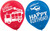 First Responders Firefighter Fire Kids Birthday Party Decoration Latex Balloons
