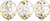 Golden Age Over the Hill 30th Birthday Party Decoration Confetti Latex Balloons
