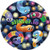 Slither.io Slither Snake Video Game Kids Birthday Party 9" Paper Dinner Plates