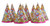 Shopkins Moose Toys Pink Cute Kids Birthday Party Favor Paper Cone Hats