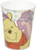 Winnie the Pooh Bear 1st Birthday Girl Pink Kids Party Favor 16 oz. Plastic Cup