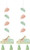 Safari Baby Pastel Jungle Animal Baby Shower Party Decoration Hanging Cutouts