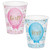 Gender Reveal Balloons Pink Blue Cute Baby Shower Party 9 oz. Paper Cups